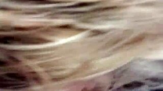 Mature amateur gives intense blowjob ending in cum in mouth