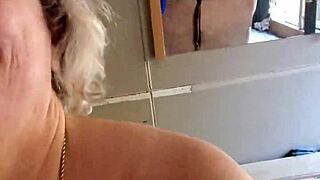 Amateur sucks and swallows cum with pleasure