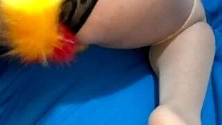 Pamelitha, the transsexual beauty, crossdresses seductively and engages in passionate encounters with eager partners