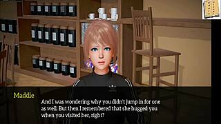 Adult visual novels and anime with ecchi gameplay