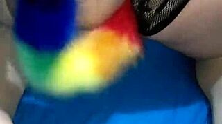 Pamelitha, the transsexual beauty, crossdresses seductively and engages in passionate encounters with eager partners