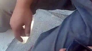 Bold Outdoor Queen Mina Seduces Man for Park Bench Blowjob and Raw Forest Pounding