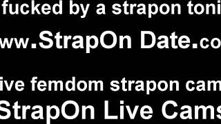 My fat black strapon is gonna rip you apart in this femdom session