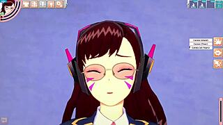 D Va Gets Intimate in the Room