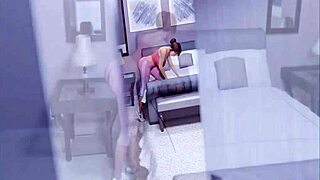 Heart problems part 10: teen licks big ass in POV adult game