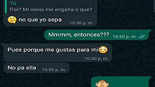 uhh la puta vero, amiga de mi novia, txt me