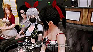 Harem Hotel 211 Game Detailed Scenes