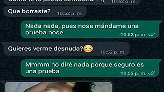 uhh la puta vero, amiga de mi novia, txt me