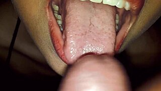 yo, check this cute latina with cumshots and sucking in her mouth!