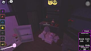 Rough doggystyle sex with hot girl bent over for cum