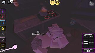 Rough doggystyle sex with hot girl bent over for cum