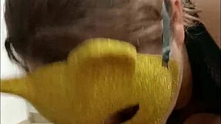 after school i give oral to my friend and he takes advantage, shoving it down my throat.