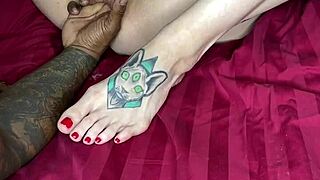 squirting repeatedly for my husband in close-up fetish fun