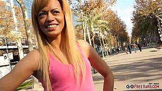 Wow! Blonde Gets Fucked Hard with Anal Creampie!