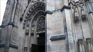 I wandered through prague castle, soaking in the czech history and european charm as a tourist