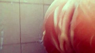 My wife is a slut and I caught her masturbating in the bathroom.