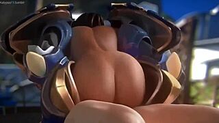 Overwatch hentai compilation with intense scenes part 2
