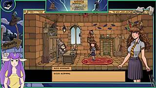 witch trainer silver part 16 with sexy brunette