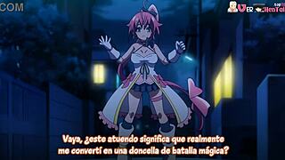 In this hentai anime, beautiful big tits captivate the viewer