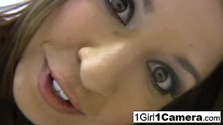 Sexy Ann Marie Rios Plays With Her Pussy