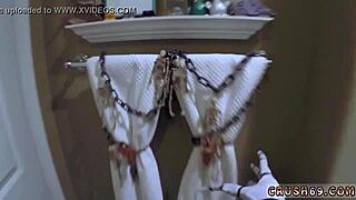 crazy boss has swallow fun with teen pov