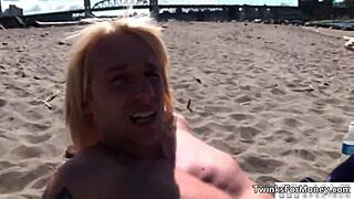 Cute Blonde Gay Guy Gets Naked Gay Sex