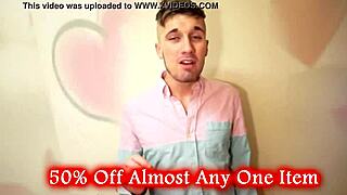 Hairy solo boy gets naughty on camera with his Valentine's Day outfit
