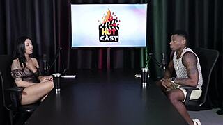 tied up watching two sexy women make out in lingerie