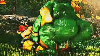 Collection of Moonwulf's Wild Furry Gay Orgy Animations