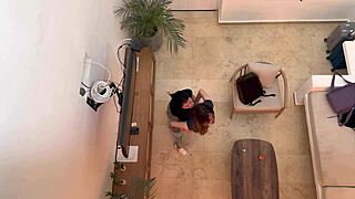 Two Hot Lesbians Getting It On During Vacation