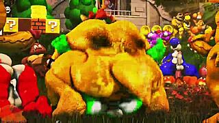 Collection of Moonwulf's Wild Furry Gay Orgy Animations