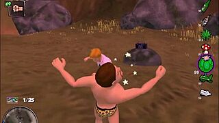 carrothead cutie licks big tits on holiday