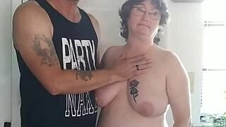 Me And My Man With Black Cock!