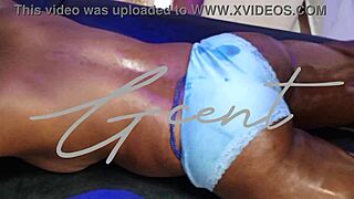 Relaxing spacious massage session with gentle fingering and masturbation techniques