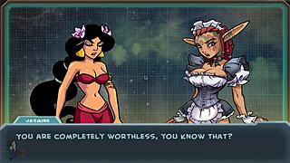 akaburs star channel 34 part 17 with maid ashelin in cosplay