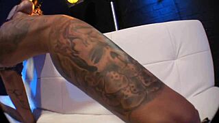 Attractive milf performing oral on large penis