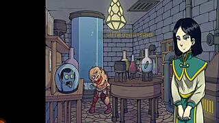 witch hunter p5 fights a magic monster half female half scorpion challenge accepted