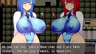 police twins ruri and sakura hunt criminals in hentai