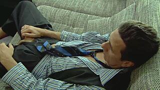 terra white, the boss, decides to sit on her employee's cock in this hardcore scene