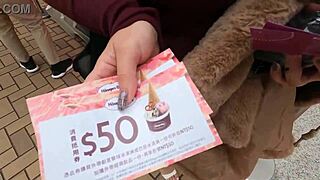 Surprise Nina with huge tits on Valentine's Day