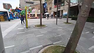 Surprise Nina with huge tits on Valentine's Day