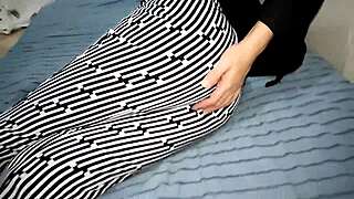 she came with an anal plug ready to give her ass