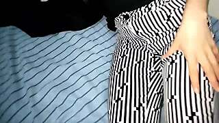 she came with an anal plug ready to give her ass