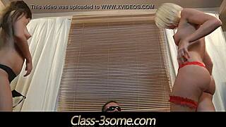 Kiara Lord and Sandra Luberc Threesome Vibes