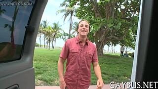 Live homo sex action explodes on screen!