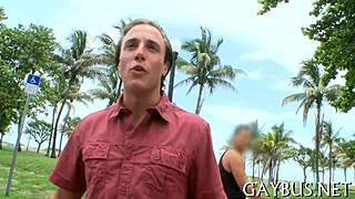 Live homo sex action explodes on screen!