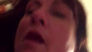 Is mature white sucking small black cock?