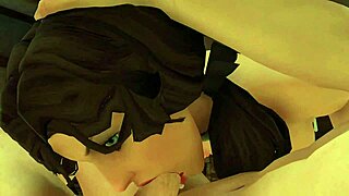 True facial again in 3d hentai