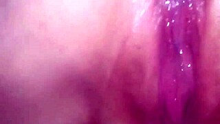 Kona deep extreme close up vibrator wet pussy play with toys