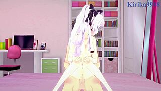 murasaki shion gets creampied in intense hololive hentai 😏